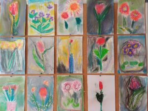 Obrázek pro příspěvek Kresba jarních rostlin