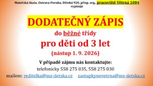 Obrázek pro příspěvek Dodatečný zápis